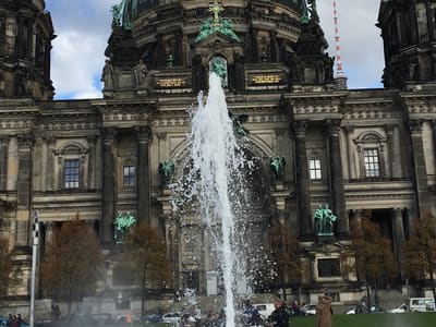 Fountain in front of Berlin Cathedral